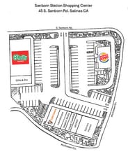 45 S Sanborn Rd, Salinas, CA à louer Plan de site– Image 1 sur 1