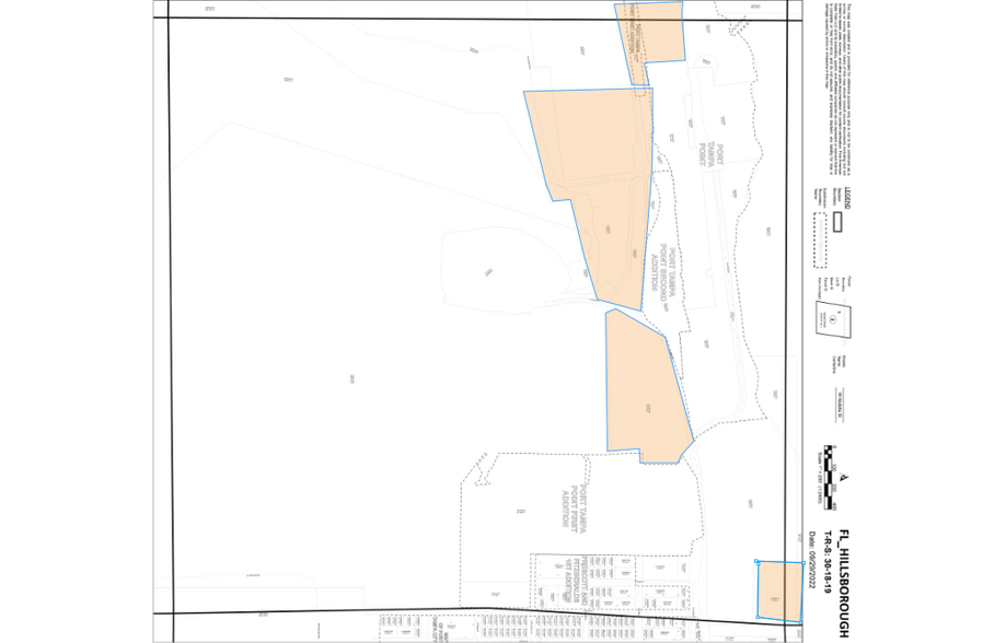 6101 Port Tampa Dr, Tampa, FL à vendre - Plan cadastral – Image 2 sur 2