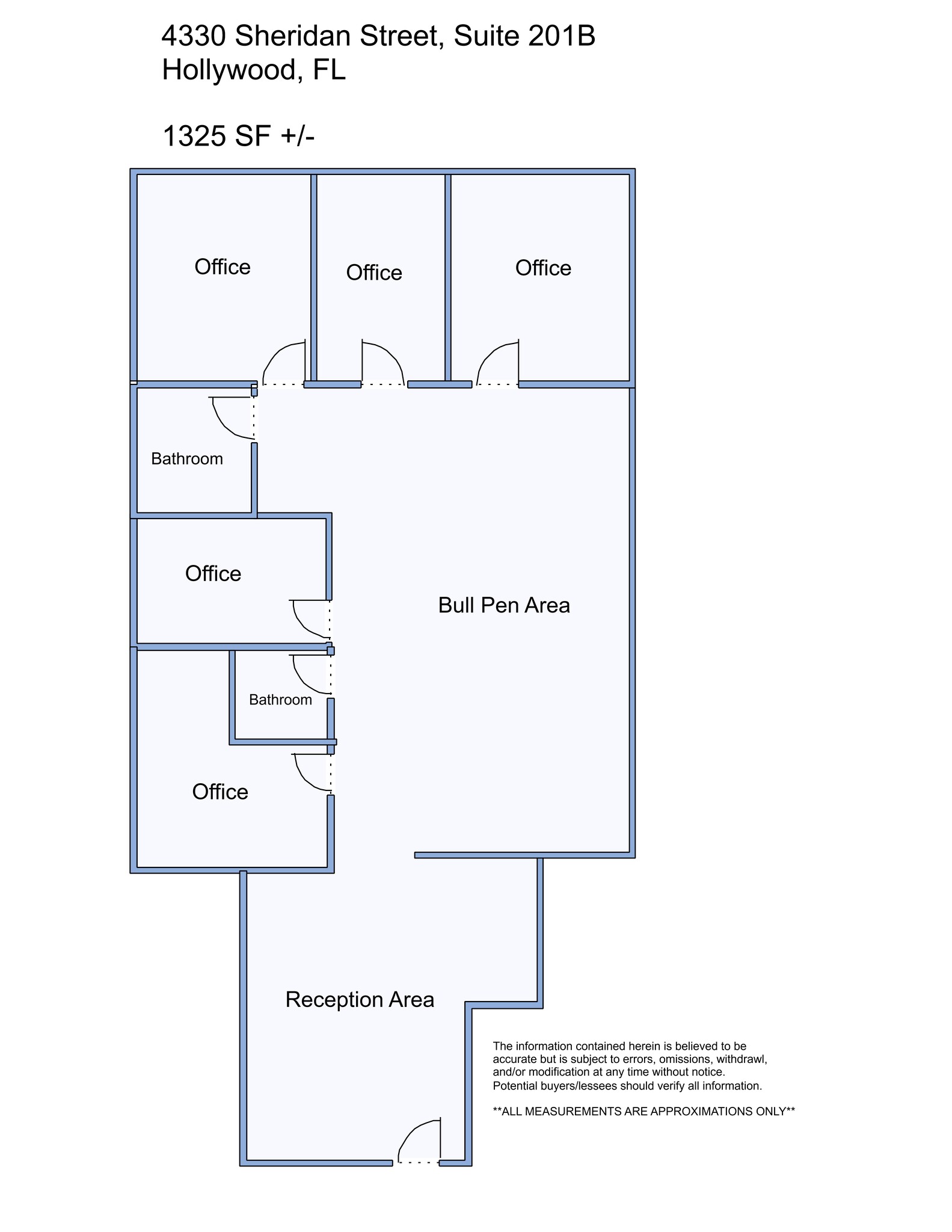 4330 Sheridan St, Hollywood, FL à louer Plan de site– Image 1 sur 14