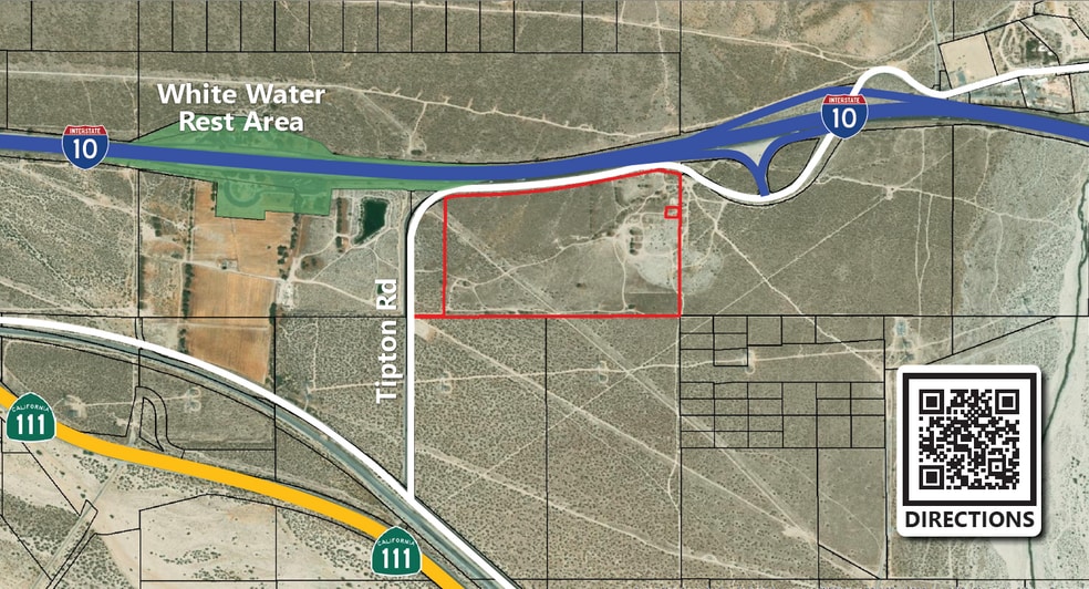 Tipton Rd, Palm Springs, CA à vendre - Aérien – Image 2 sur 2