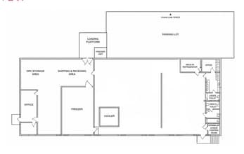 2 Anderson Ave, Moonachie, NJ à louer Plan d’étage– Image 2 sur 3