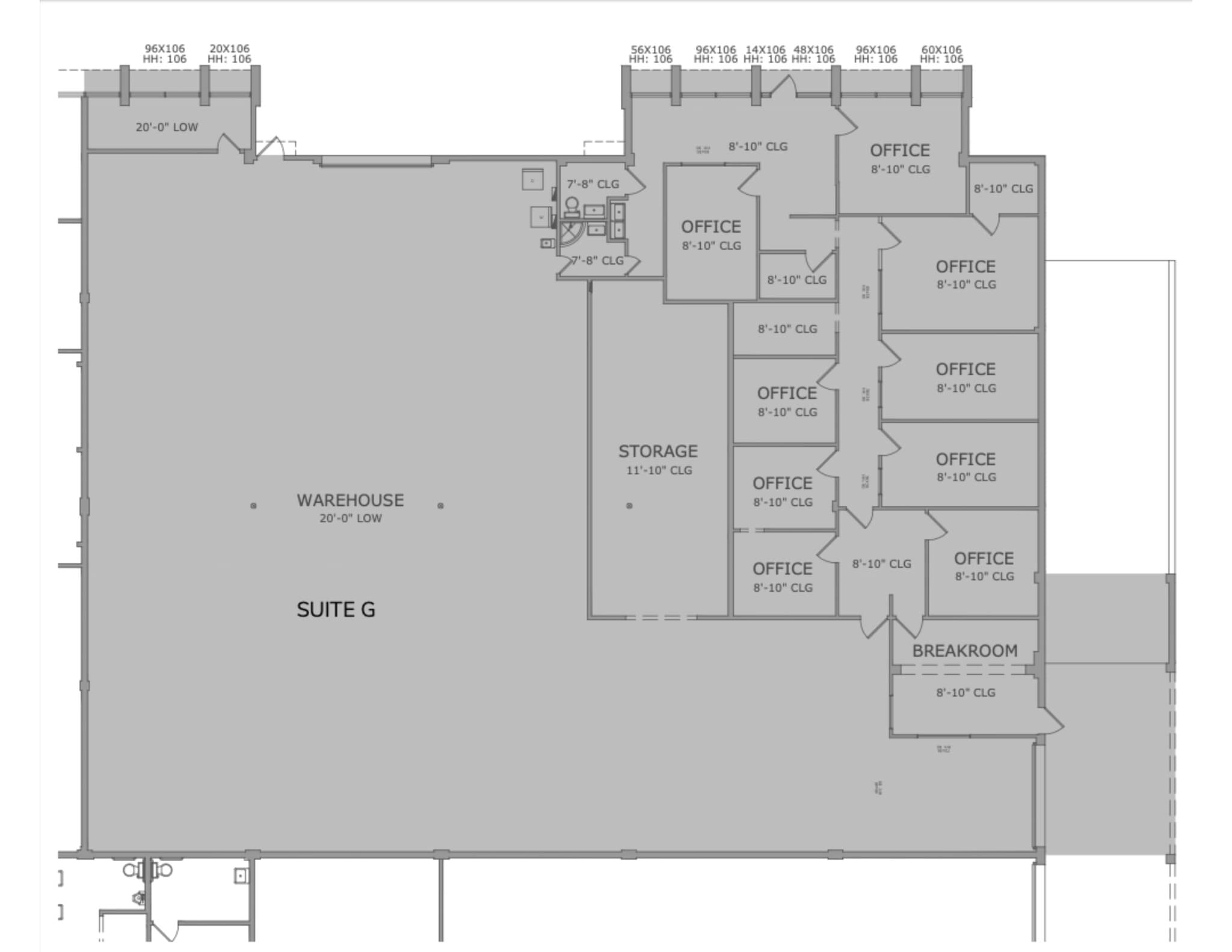 19555 NE 10th Ave, Miami, FL à louer Plan de site– Image 1 sur 1