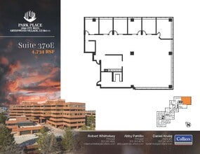 5690 DTC Blvd, Greenwood Village, CO à louer Plan d’étage– Image 1 sur 1