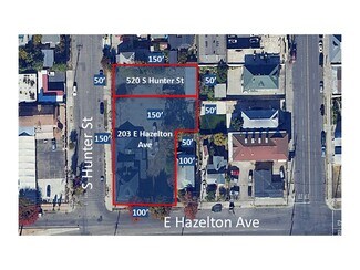 Plus de détails pour 203 E Hazelton Ave, Stockton, CA - Terrain à vendre