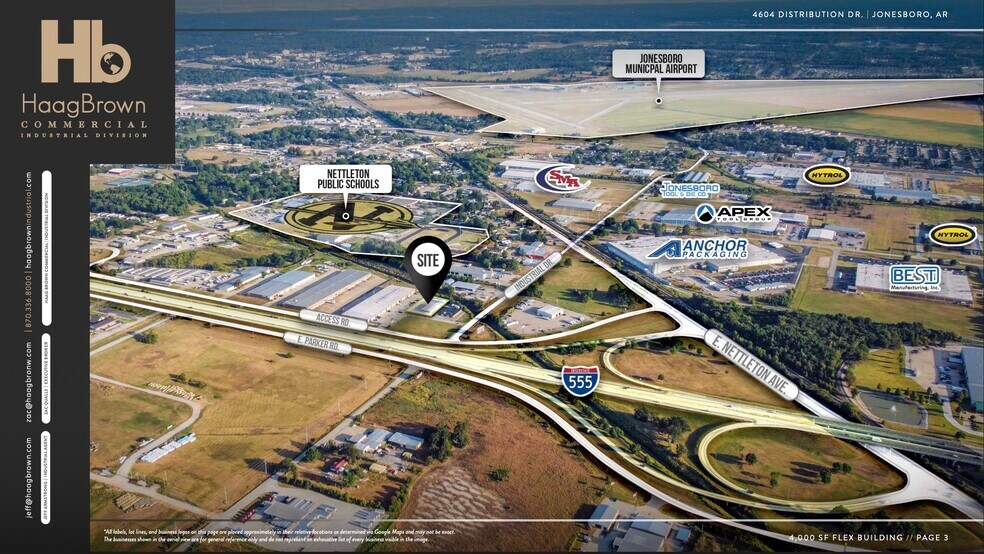 4604 Distribution Dr, Jonesboro, AR à vendre - Photo de l’immeuble – Image 3 sur 8