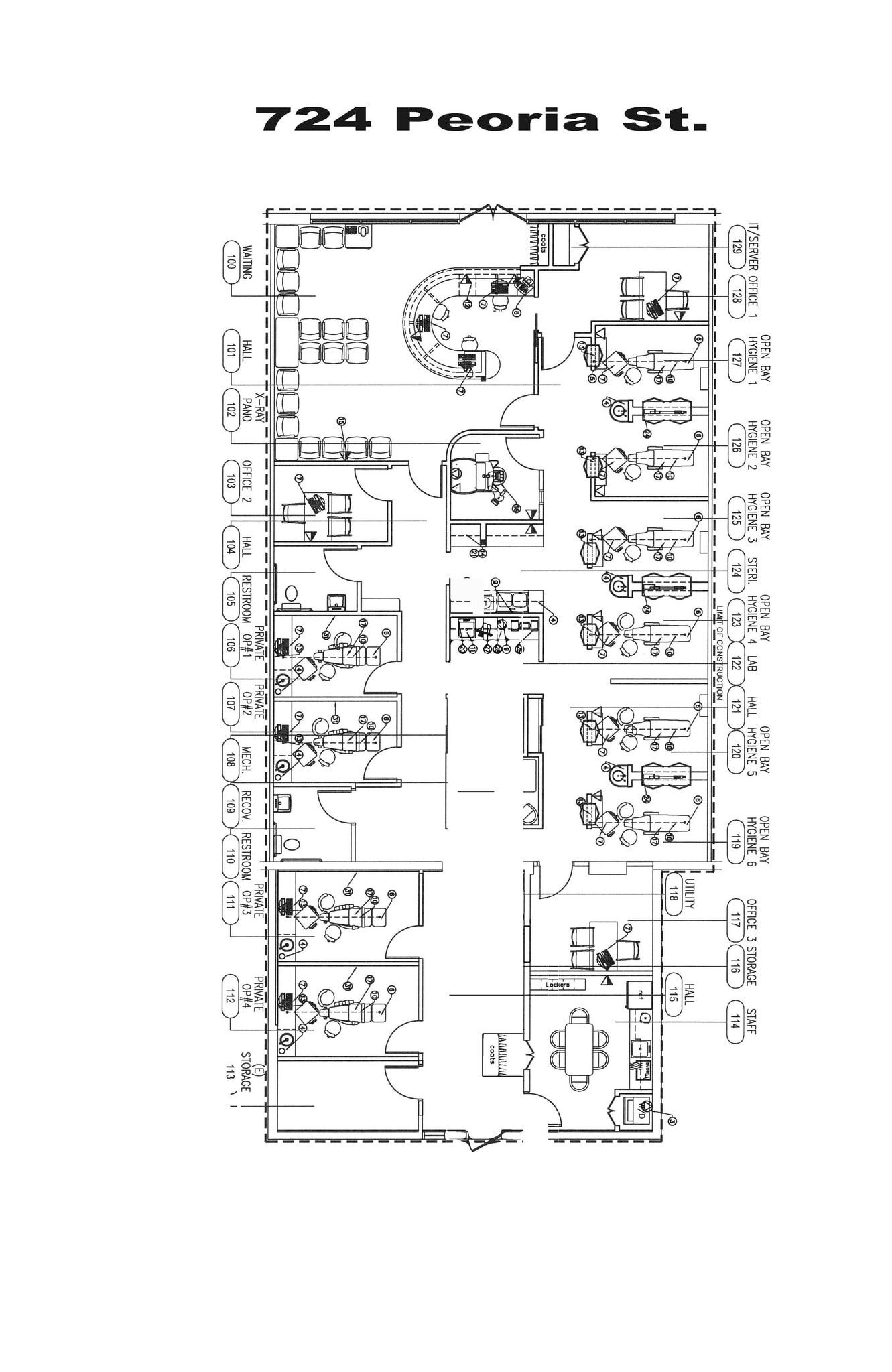 710-750 Peoria St, Aurora, CO à louer Plan d’étage– Image 1 sur 1