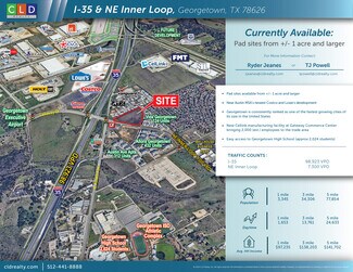 Plus de détails pour NE Inner Loop loop, Georgetown, TX - Terrain à vendre
