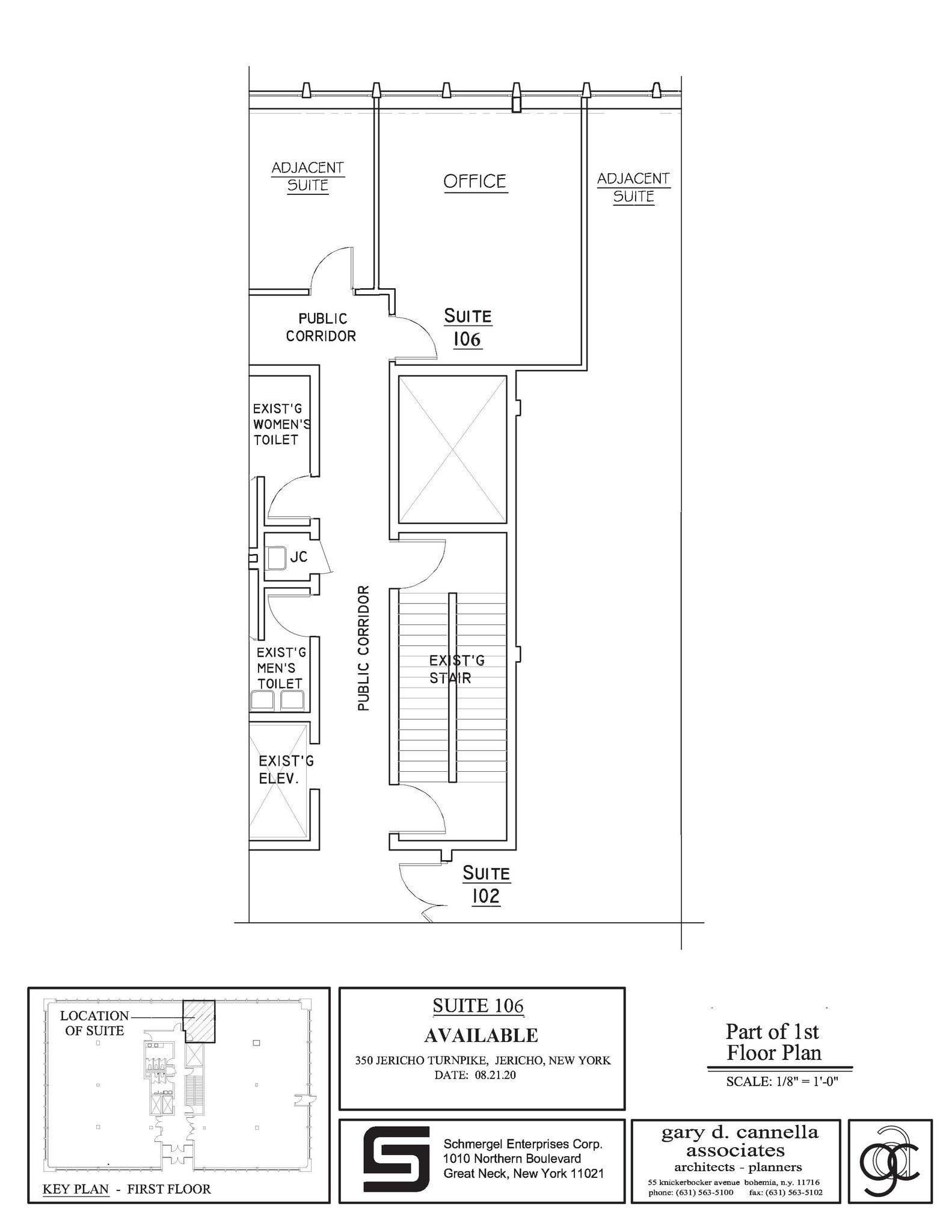350 Jericho Tpke, Jericho, NY à louer Plan d’étage– Image 1 sur 1