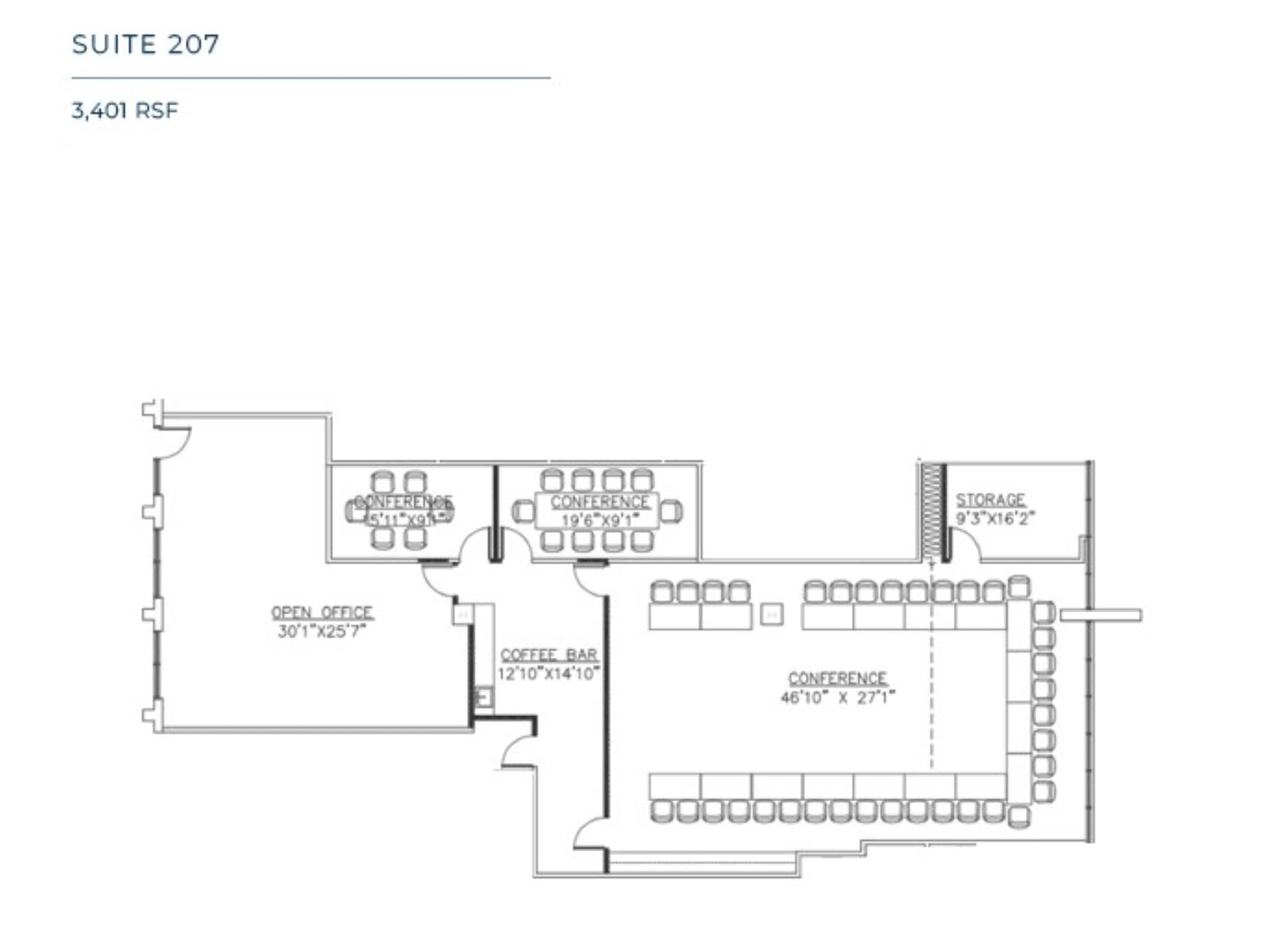 2630 West Fwy, Fort Worth, TX à louer Plan d’étage– Image 1 sur 1