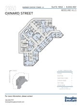 21650 Oxnard St, Woodland Hills, CA à louer Plan d’étage– Image 1 sur 1