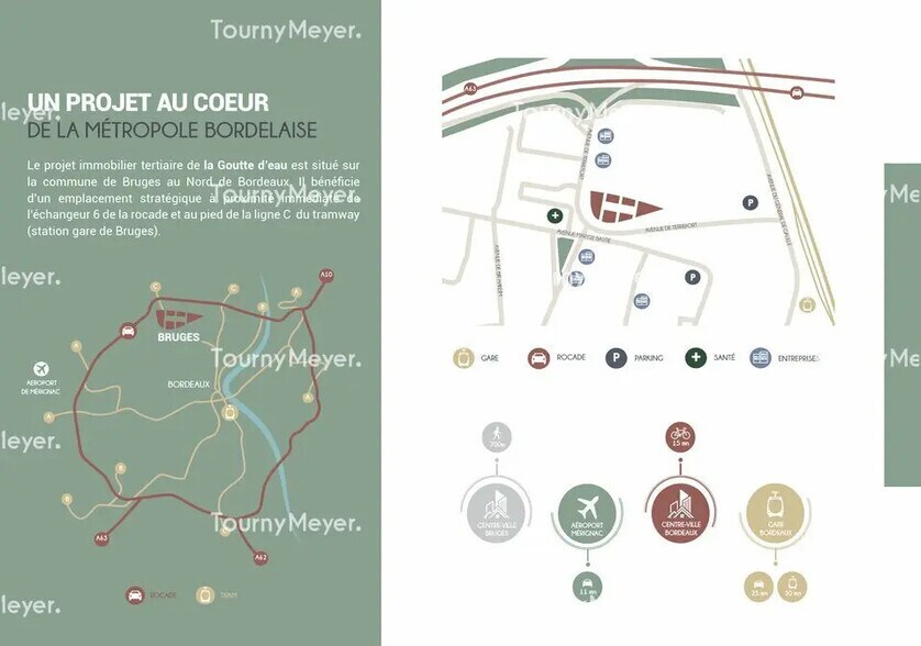 Bureau dans Bruges à vendre - Photo de l’immeuble – Image 3 sur 7