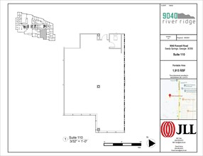 9040 Roswell Rd, Atlanta, GA à louer Plan d’étage– Image 1 sur 1