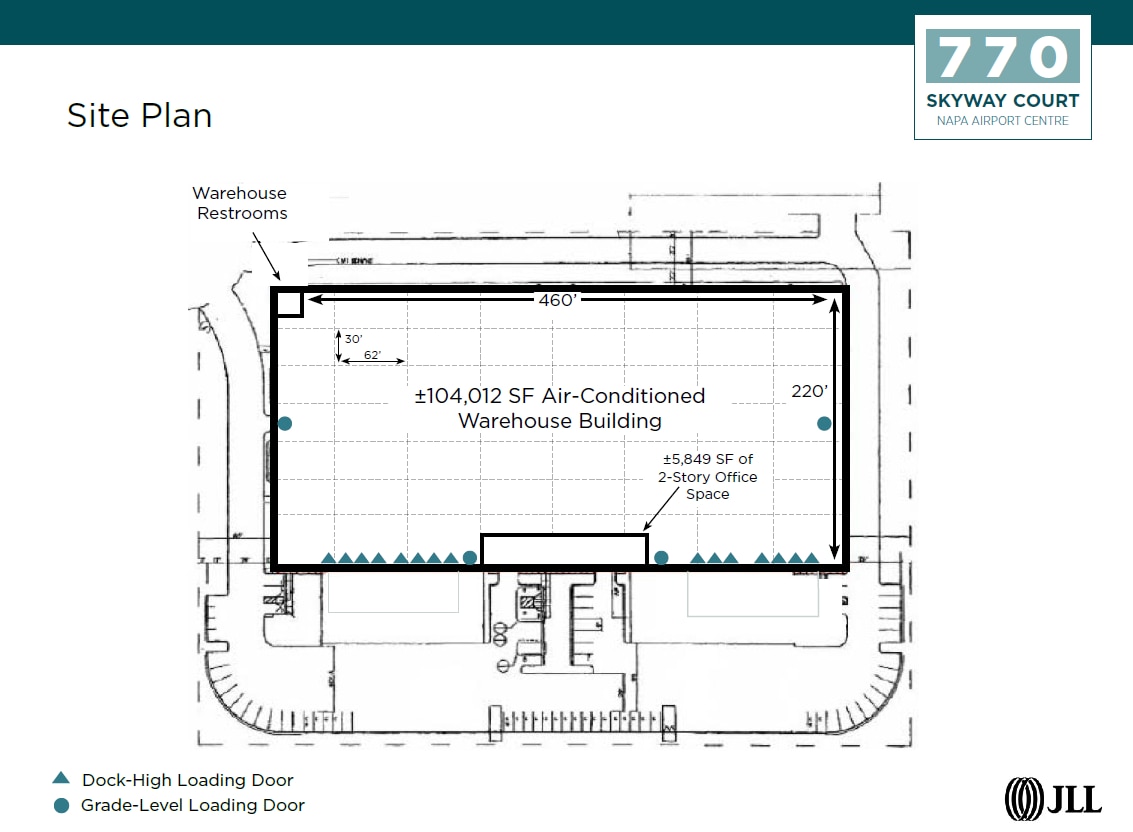 770 Skyway Ct, Napa, CA à louer Plan d’étage– Image 1 sur 1