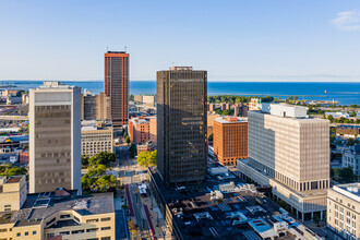 350 Main St, Buffalo, NY - VUE AÉRIENNE  vue de carte - Image1