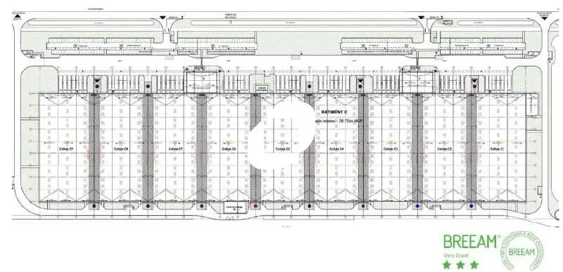 Industriel/Logistique dans Épinoy à louer - Plan d’étage – Image 2 sur 12