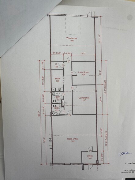 207 Airport Rd, Fayetteville, NC à louer - Plan d’étage – Image 2 sur 7