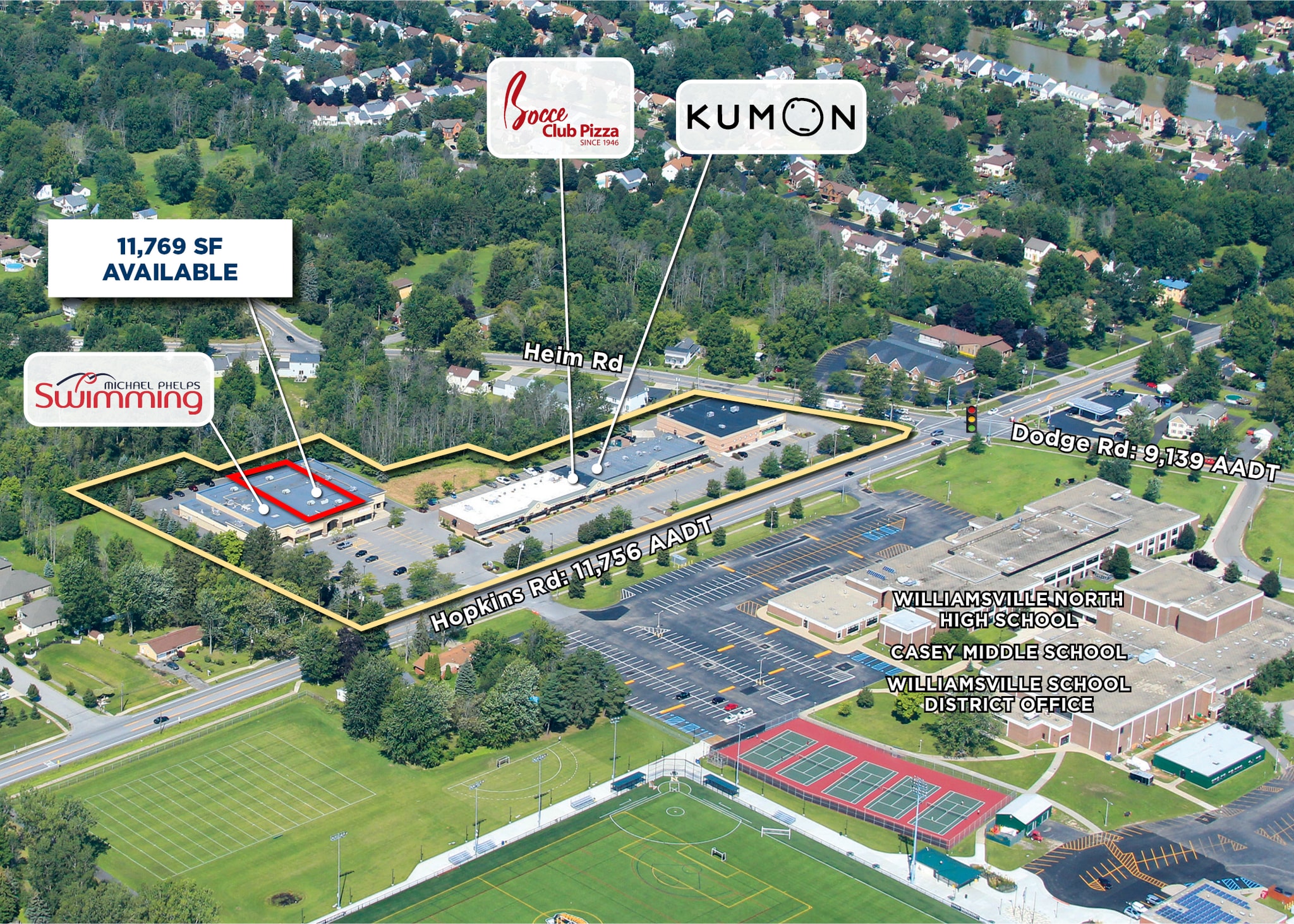 1604 Hopkins Rd, Williamsville, NY à louer Photo de l’immeuble– Image 1 sur 3