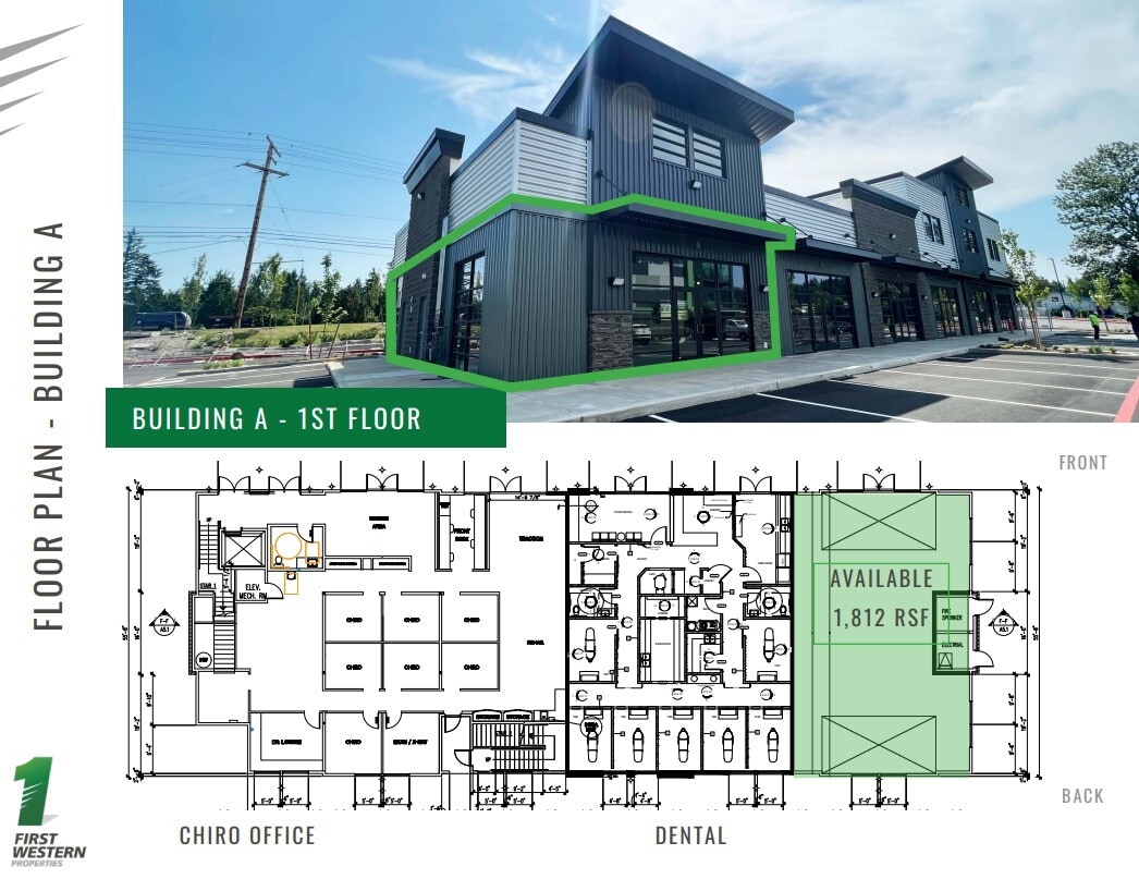 15610 SE 272nd St, Kent, WA à louer Plan d’étage– Image 1 sur 2