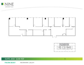 9 Greenway Plz, Houston, TX à louer Plan d’étage– Image 1 sur 1