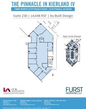 14850 N Scottsdale Rd, Scottsdale, AZ à louer Plan d’étage– Image 1 sur 1