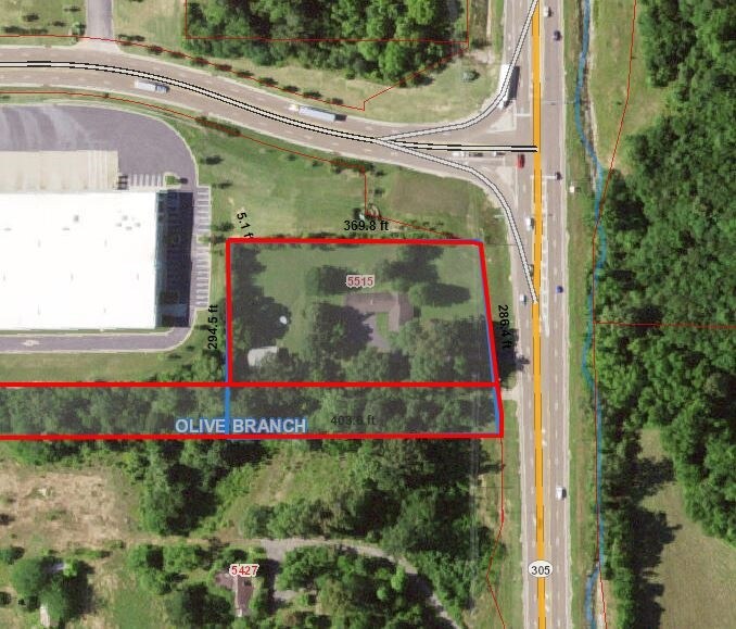 5515 Hwy 305 N, Olive Branch, MS à vendre - Photo de l’immeuble – Image 2 sur 8