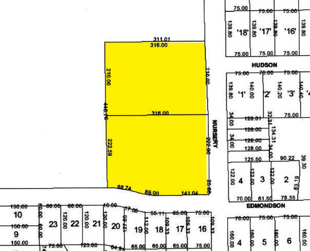 821-831 S Nursery Rd, Irving, TX à vendre - Plan cadastral – Image 3 sur 13