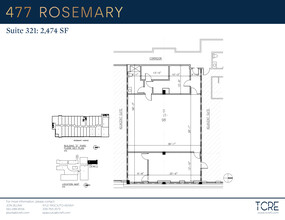 477 S Rosemary Ave, West Palm Beach, FL à louer Plan de site– Image 1 sur 1