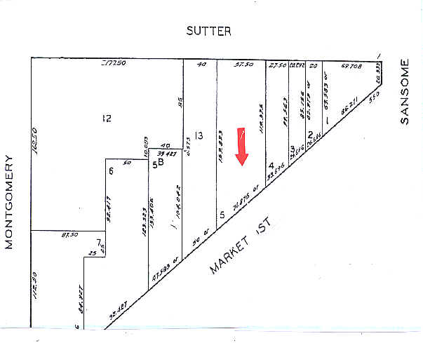 562-566 Market St, San Francisco, CA à louer - Plan cadastral – Image 2 sur 26