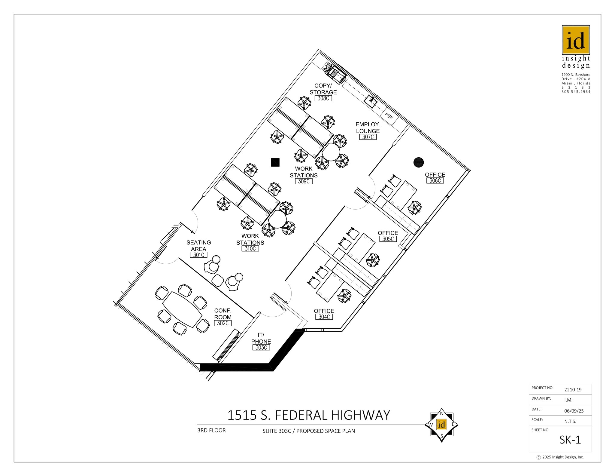 1515 S Federal Hwy, Boca Raton, FL à louer Plan de site– Image 1 sur 1