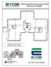 2378 Woodlake Dr, Okemos, MI à louer Plan d’étage– Image 1 sur 1