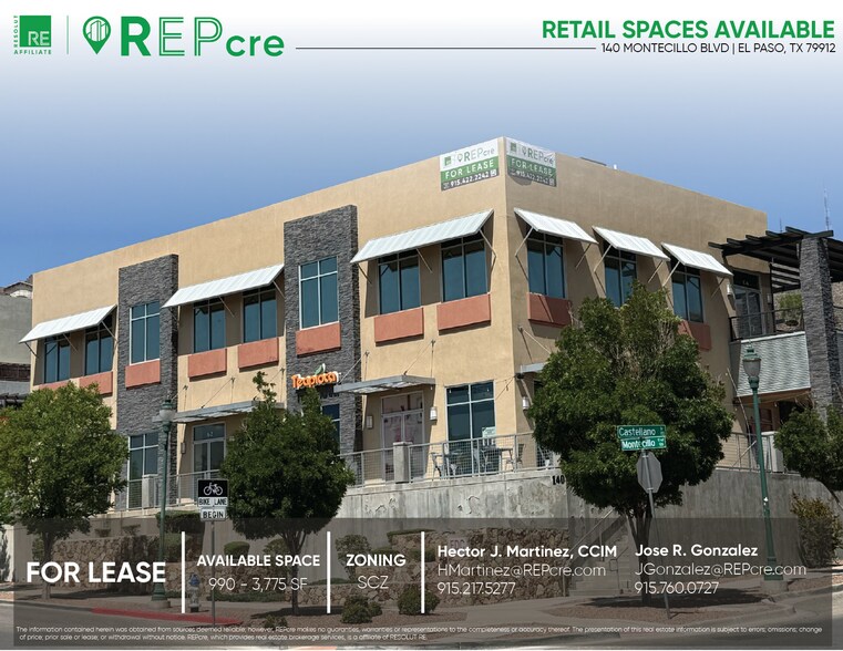 140 Montecillo Blvd, El Paso, TX à louer - Photo de l’immeuble – Image 1 sur 11