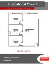 1580 Sawgrass Corporate Pky, Sunrise, FL à louer Plan d’étage– Image 1 sur 1