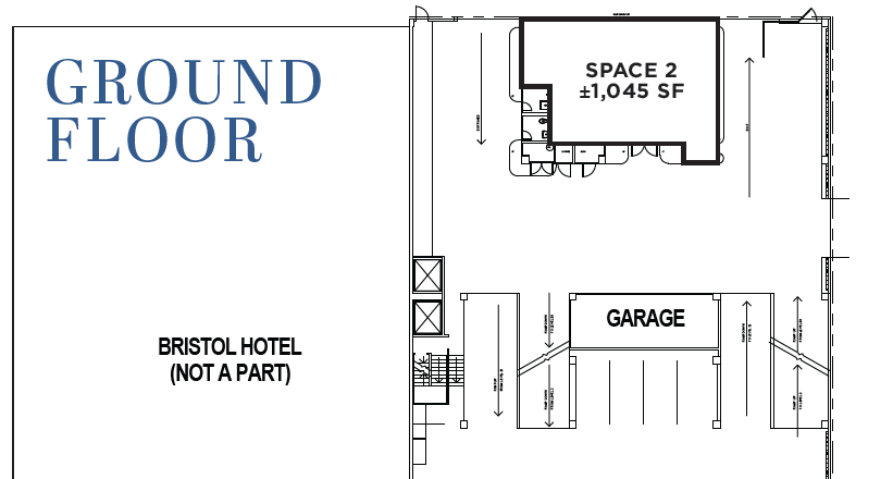 180 Broadway, San Diego, CA à louer Plan d’étage– Image 1 sur 1