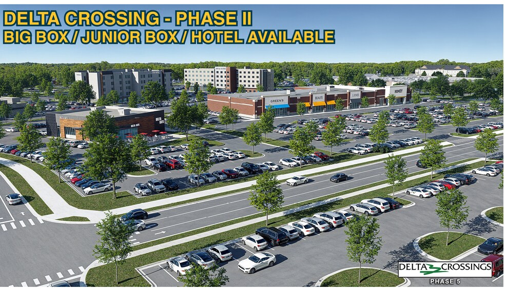 Delta Crossing- Phase II, Lansing, MI à louer - Photo de l’immeuble – Image 2 sur 4