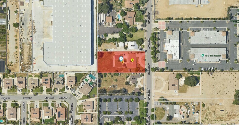 10584 Juniper Ave, Fontana, CA à vendre - Aérien – Image 2 sur 2