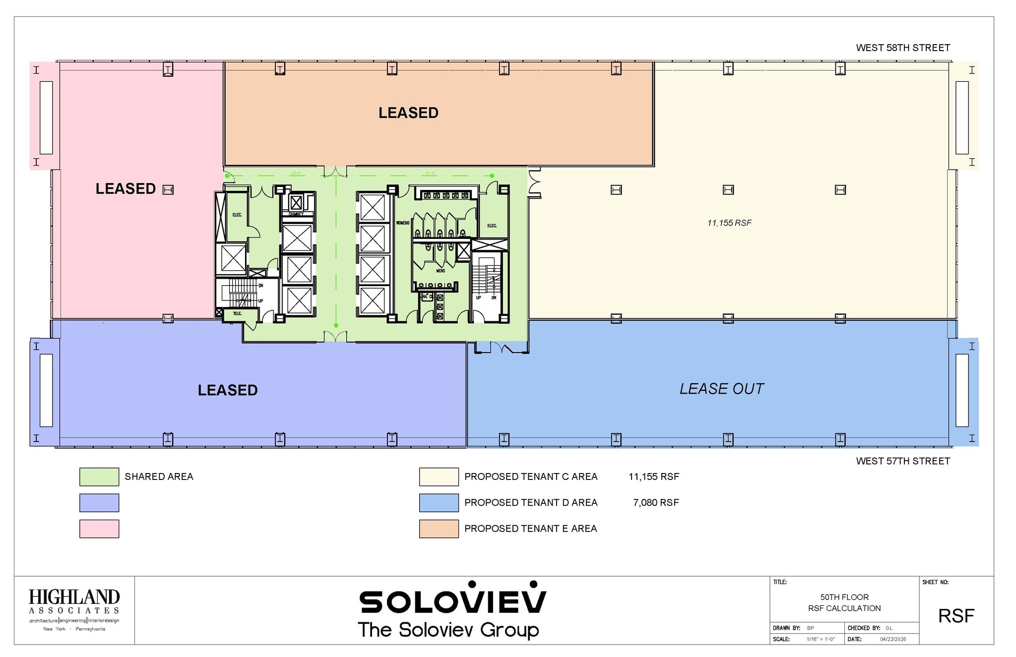 9 W 57th St, New York, NY à louer Plan d’étage– Image 1 sur 14