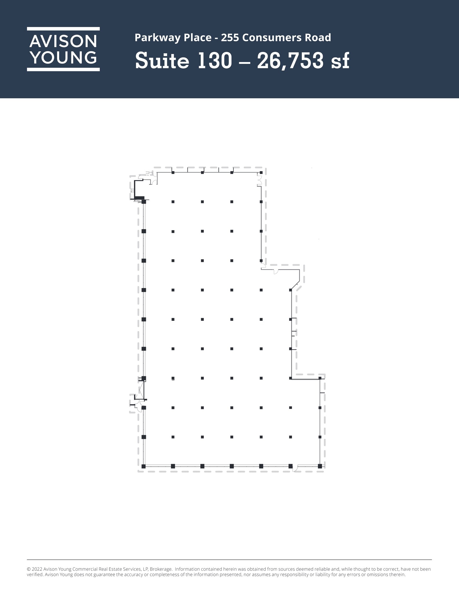 245 Consumers Rd, Toronto, ON à louer Plan de site– Image 1 sur 1