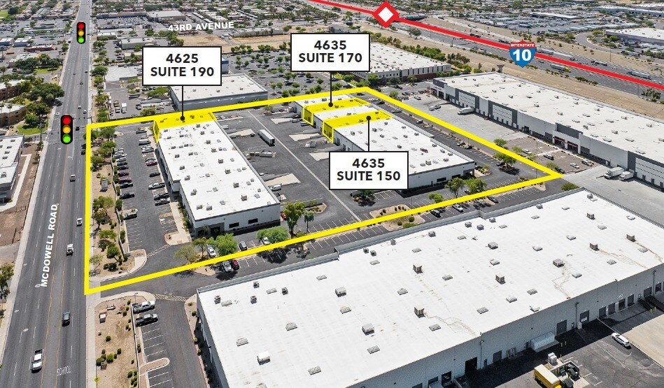 4625 W McDowell Rd, Phoenix, AZ à louer Photo de l’immeuble– Image 1 sur 7