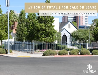 Plus de détails pour 630 S 7th St, Las Vegas, NV - Bureau à vendre