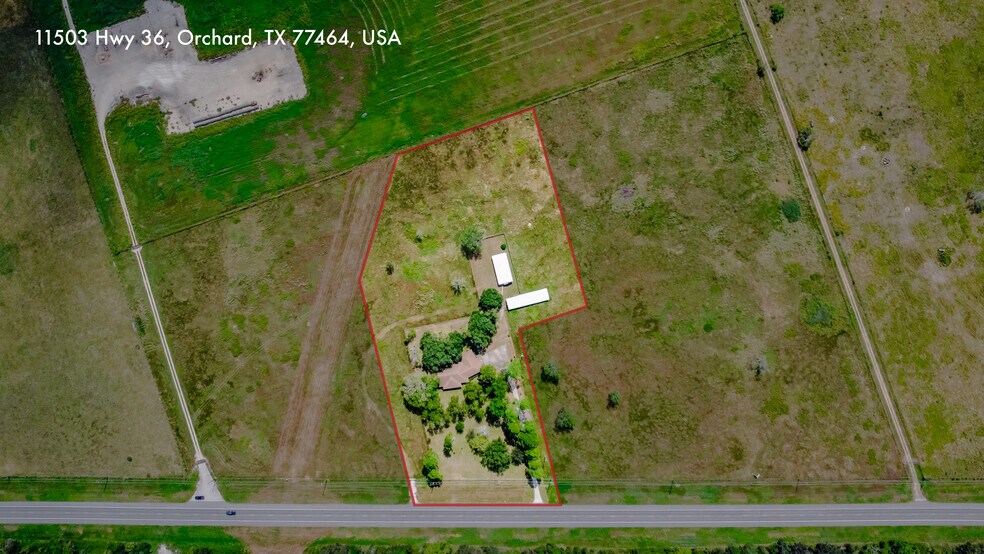 11503 Highway 36, Wallis, TX à louer - Aérien – Image 3 sur 17