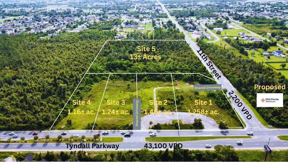 1023 N Tyndall Pky, Panama City, FL à vendre - Photo de l’immeuble – Image 3 sur 6