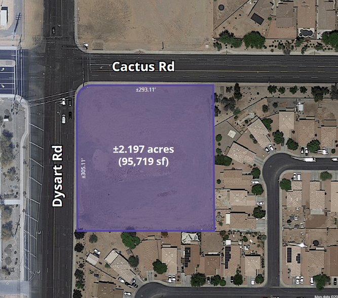 SEC of W Cactus Rd & N Dysart Rd, El Mirage, AZ à louer - Photo de l’immeuble – Image 1 sur 6