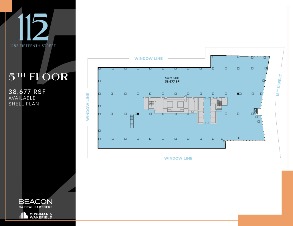 1152 15th St NW, Washington, DC à louer Plan d’étage– Image 1 sur 1