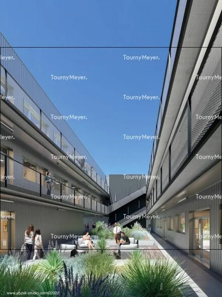 Bureau dans Montpellier à louer - Photo de l’immeuble – Image 3 sur 8