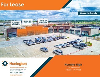 Plus de détails pour 1701 Wilson Rd, Humble, TX - Local commercial à louer