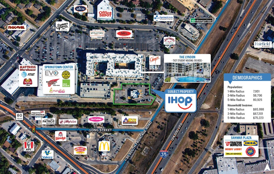 1113 N I-35 Fwy, San Marcos, TX à vendre - Photo de l’immeuble – Image 3 sur 6