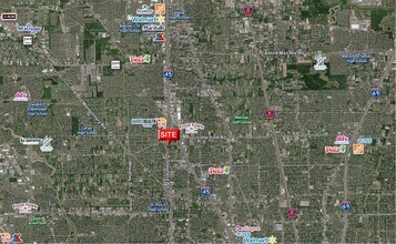 7272 N Shepherd Dr, Houston, TX - VUE AÉRIENNE  vue de carte