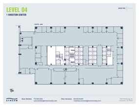 1221 McKinney St, Houston, TX à louer Plan d’étage– Image 1 sur 1