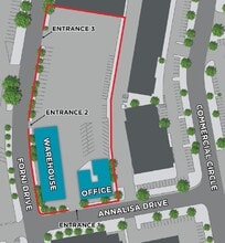 2501 Annalisa Dr, Concord, CA à louer Plan de site– Image 1 sur 1