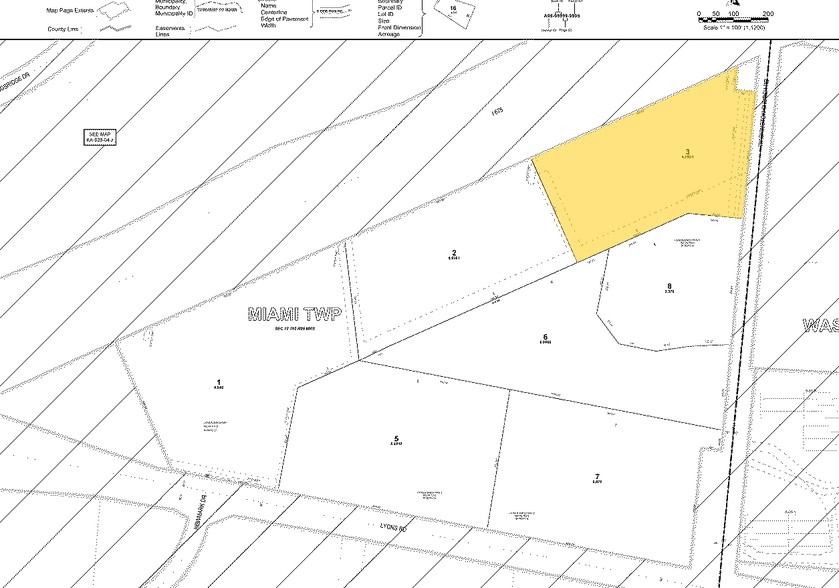 8177 Washington Church Rd, Dayton, OH à louer - Plan cadastral – Image 2 sur 2